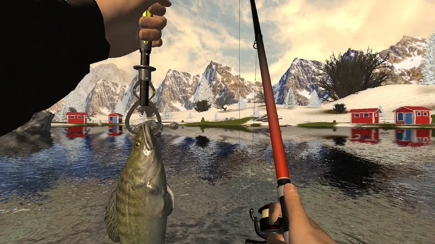 Spielszene aus Professional Fishing, zweites Bild der Google-Play-Galerie
